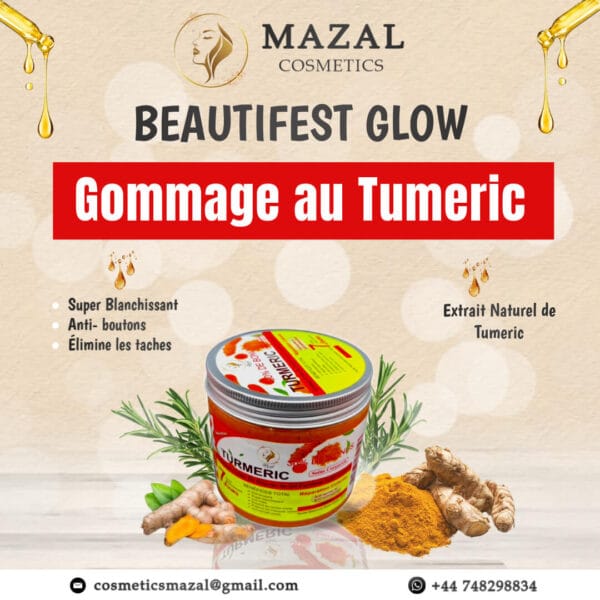 Mazal Cosmetics - Gommage au Tumeric