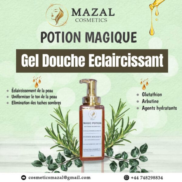 MAZAL COSMETICS - Gel Douche Eclaircissant