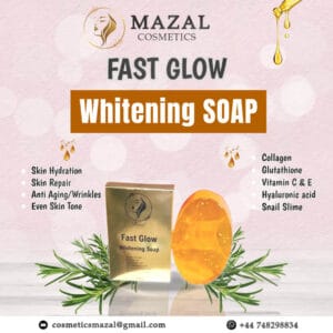 Mazal Cosmetics - Fast Glow Whitening Soap