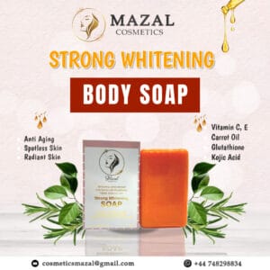 MAZAL COSMETICS Strong Whitening Body Soap