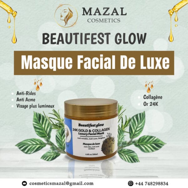 Mazal Cosmetics - Masque Facial De Luxe