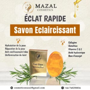 Mazal Cosmetics Savon Eclaircissant Fast Glow