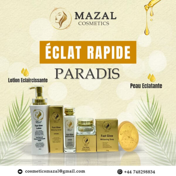 Mazal Cosmetics - Fast Glow Whitening Set