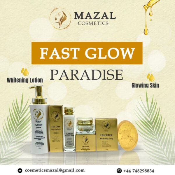 Mazal Cosmetics - Fast Glow Whitening Set