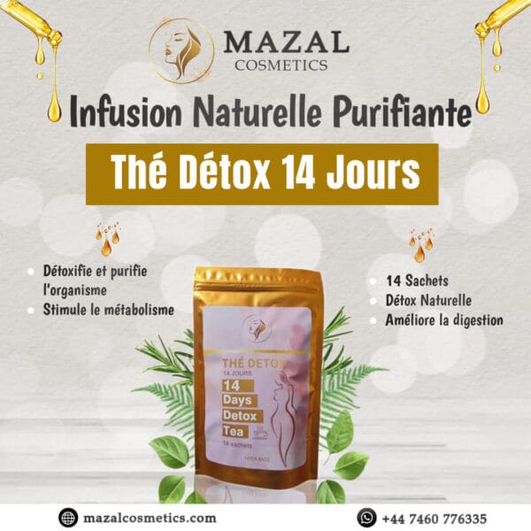 Thé Détox 14 Jours - Mazal Cosmetics