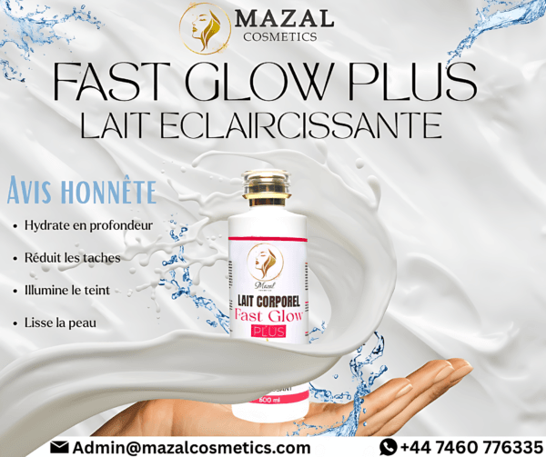 LAIT ECLAIRCISSANTE FAST GLOW PLUS