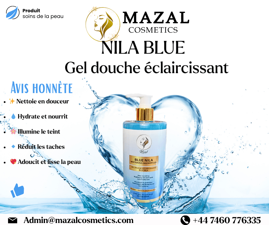 Gel Douche Éclat au Nila Bleu