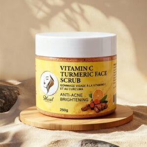 VITAMIN C AND TURMERIC FACE SCRUB