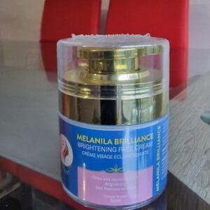 Melanila Brilliance Brightening Face Cream 50ml Anti-Wrinkle Skin Lightening Firms Rejuvenates, Repairing and Regenerating NMF Formula