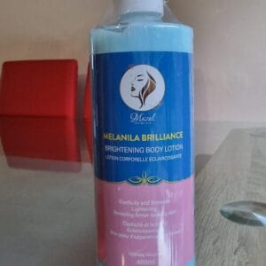 Melanila Brilliance Brightening Body Lotion 400ml with Blue Nila Collagen for Elasticity, Firmness, Repairing, Regenerating and Lightening