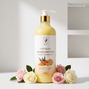 FAST GLOW ADVANCED BRIGHTENING TUMERIC SHOWER GEL